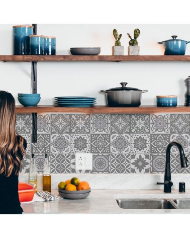 “Mediterranean Tiles ” Kitchen backsplash