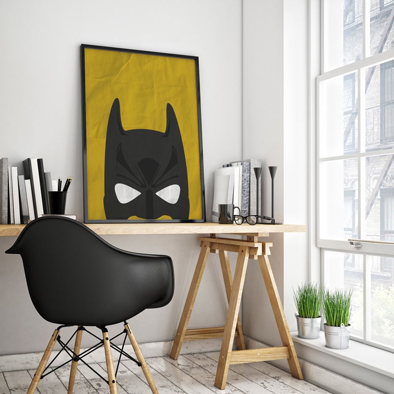 "Batman Retro" Poster Print