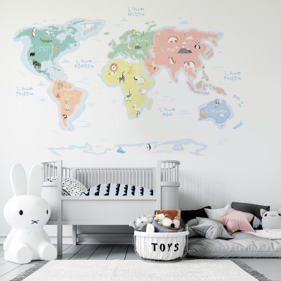 “My First map” Wall Decal