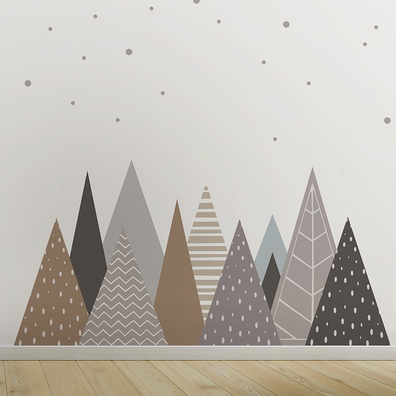 "Mountain Trail" Wall Decal