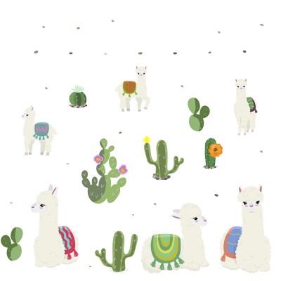 "No Drama Llama" Wall Decal 2