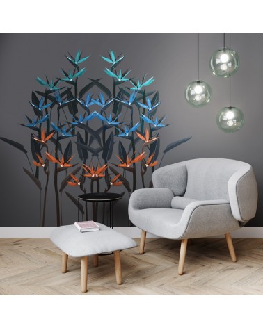 "Birds of Paradise" Wall Decal