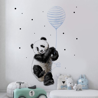 "Floating Panda" Wall Decal