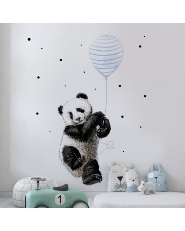 "Floating Panda" Wall Decal