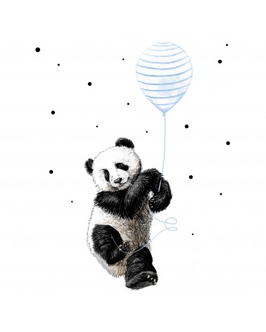 "Floating Panda" Wall Decal