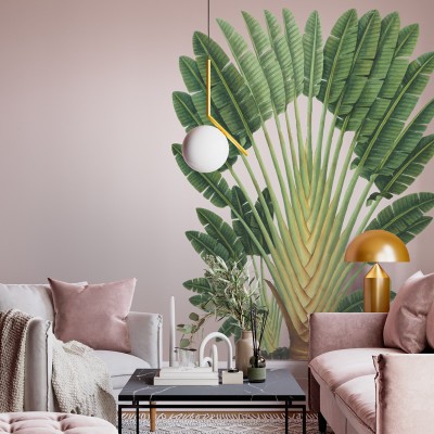 "Traveller’s Palm” Wall Decal