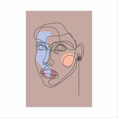 "Lineart Faces" Poster Prints 2