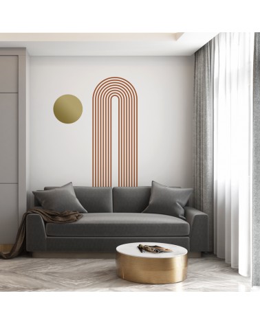 "Minimal Rainbow" Wall Decal