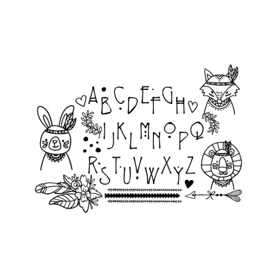 “Boho Alphabet Letters”... 2