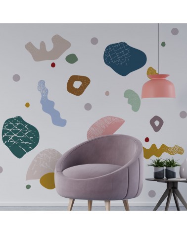 "Memphis Twist" Wall Decal