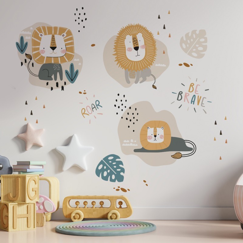 “Brave little one” Wall Decal