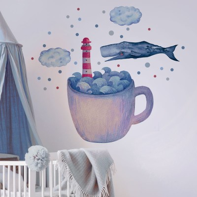 "Bedtime Story" Wall Decal