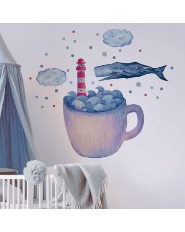 "Bedtime Story" Wall Decal