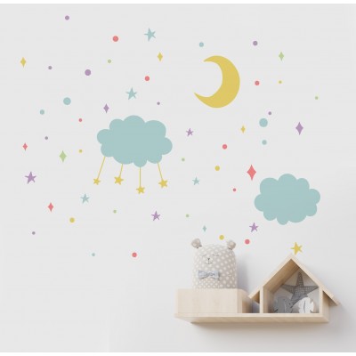 “Calm Night” Wall Decal