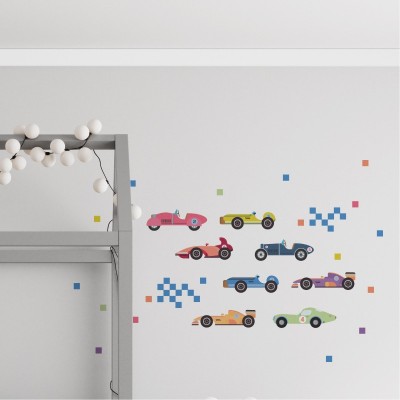 “Car Race” Wall Decal