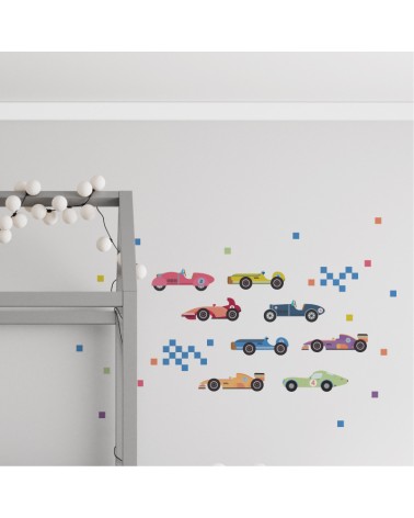 “Car Race” Wall Decal