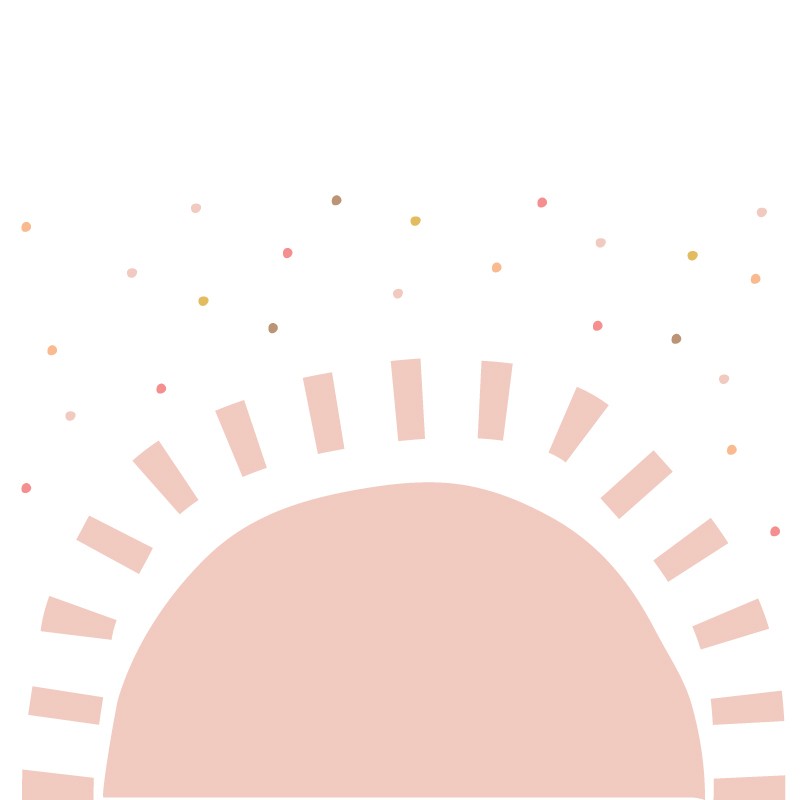"Mega Sun" Wall Decal "Mega Sun" Wall Decal