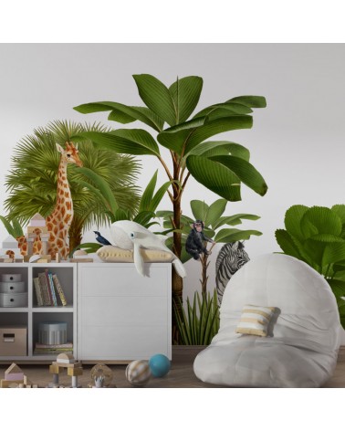 "It's a Jungle out there" Set of 14 pieces Wall Decal
