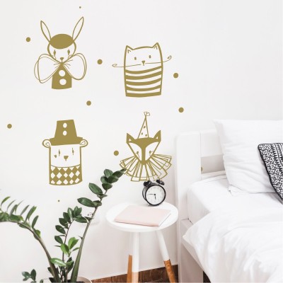“Circus Animals” Wall Decal