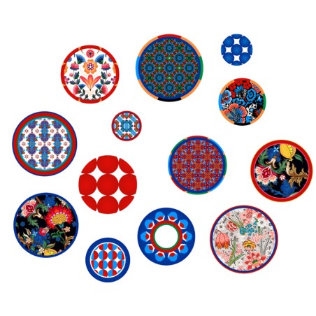 "Paper Plates" Wall Decal