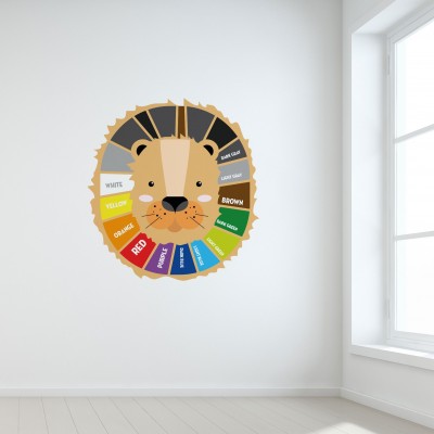 “Colors Brave Lion” Kids...