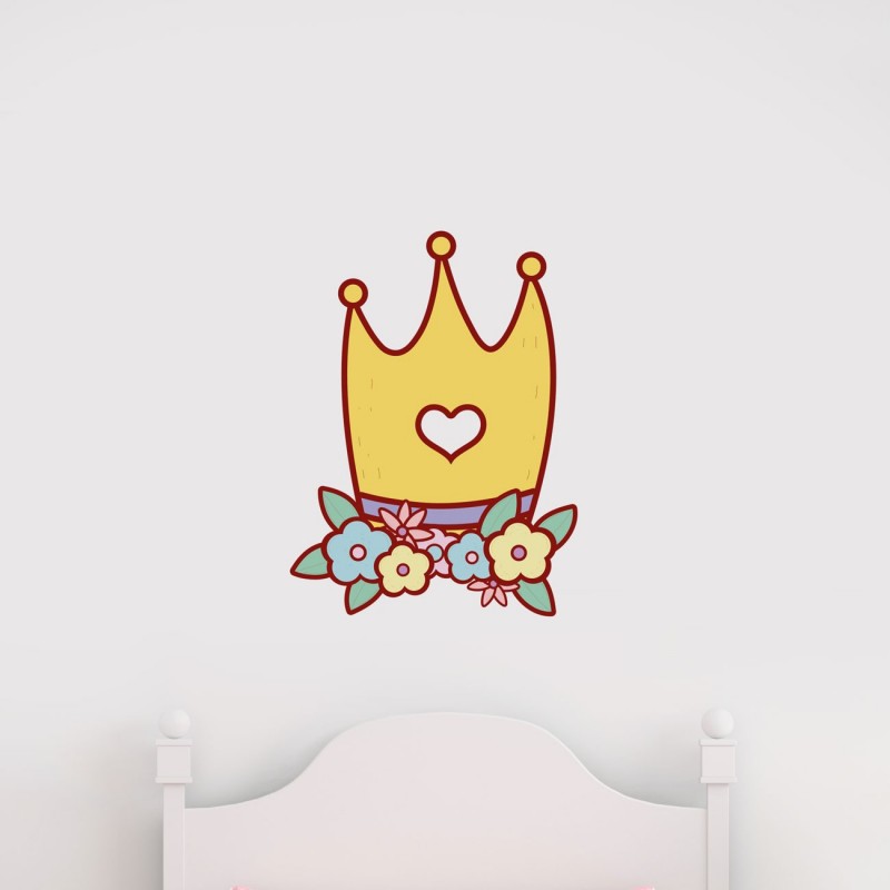 “Crown fit for a Queen” Wall Decal