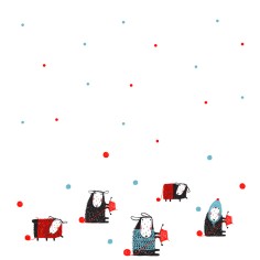 "Counting Sheep" Wall Decal 2