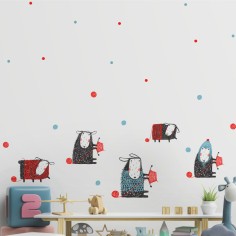 "Counting Sheep" Wall Decal