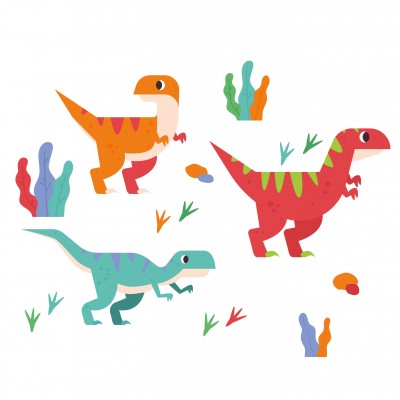 “Dino World” Wall Decal 2