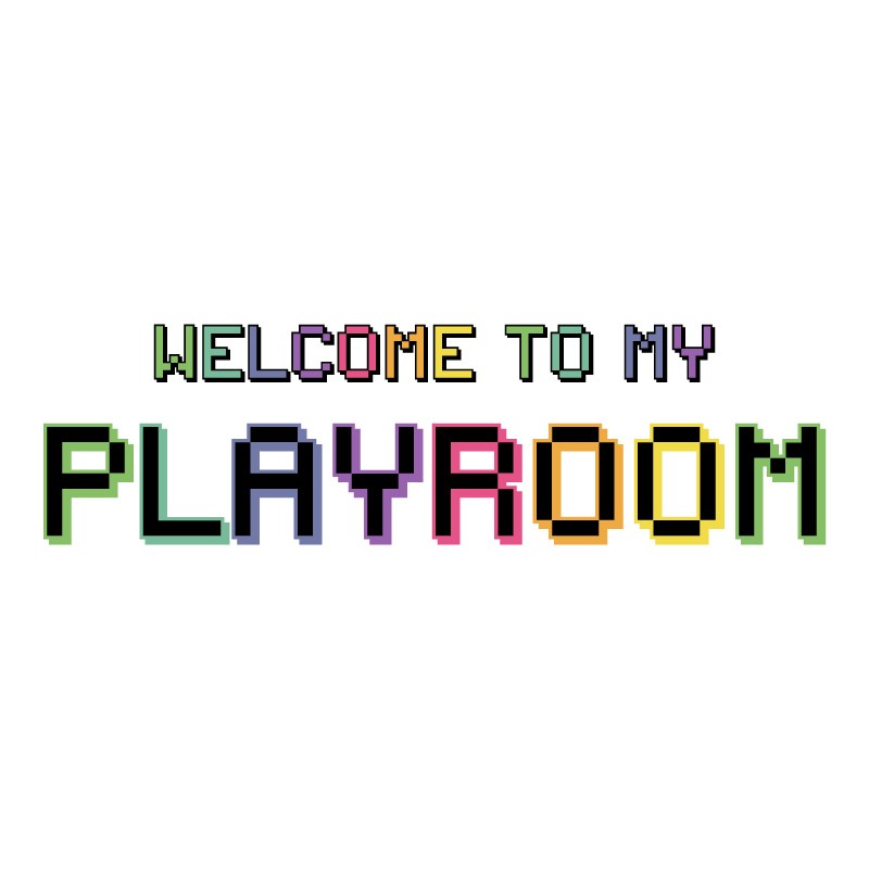 "Welcome to my Playroom" Wall Decal "Welcome to my Playroom" Wall Decal