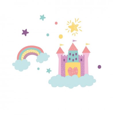“Dream Castle” Wall Decal 2