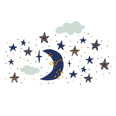 “Dream little star” Wall Decal 2