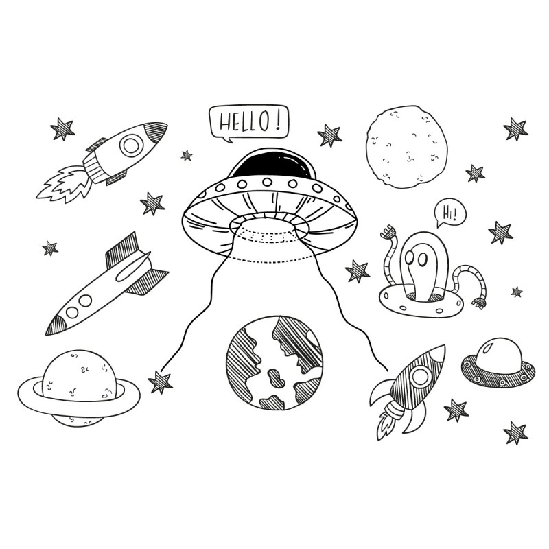 “Astronaut” Kids Wall Decal “Astronaut” Kids Wall Decal