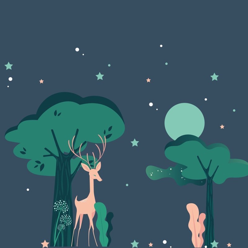 "Magic Forest" Wall Decal