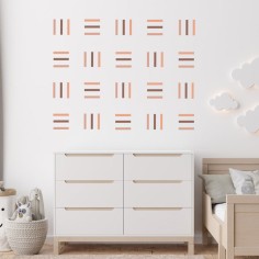 "Boho Lines" Wall Decal