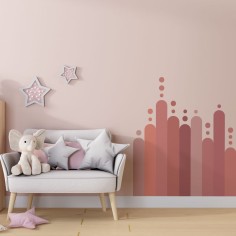 "Rainbow Stalagmite" Wall...