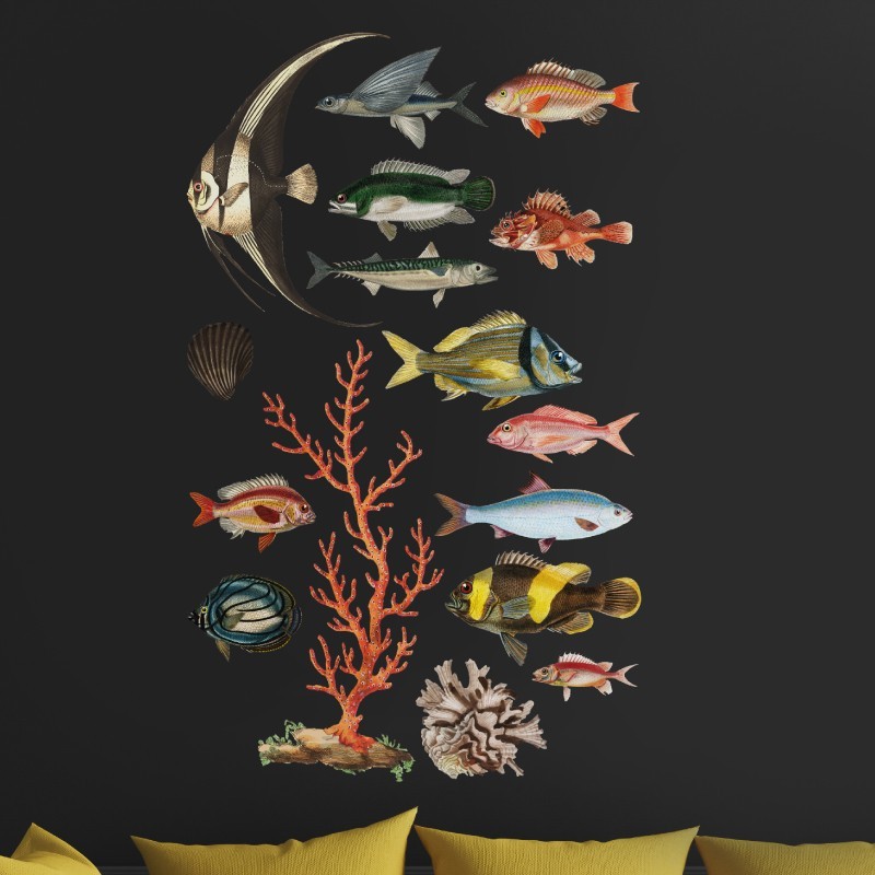"Fish Tank” Wall Decal "Fish Tank” Wall Decal