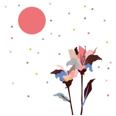 "Flowerings" Wall Decal 2