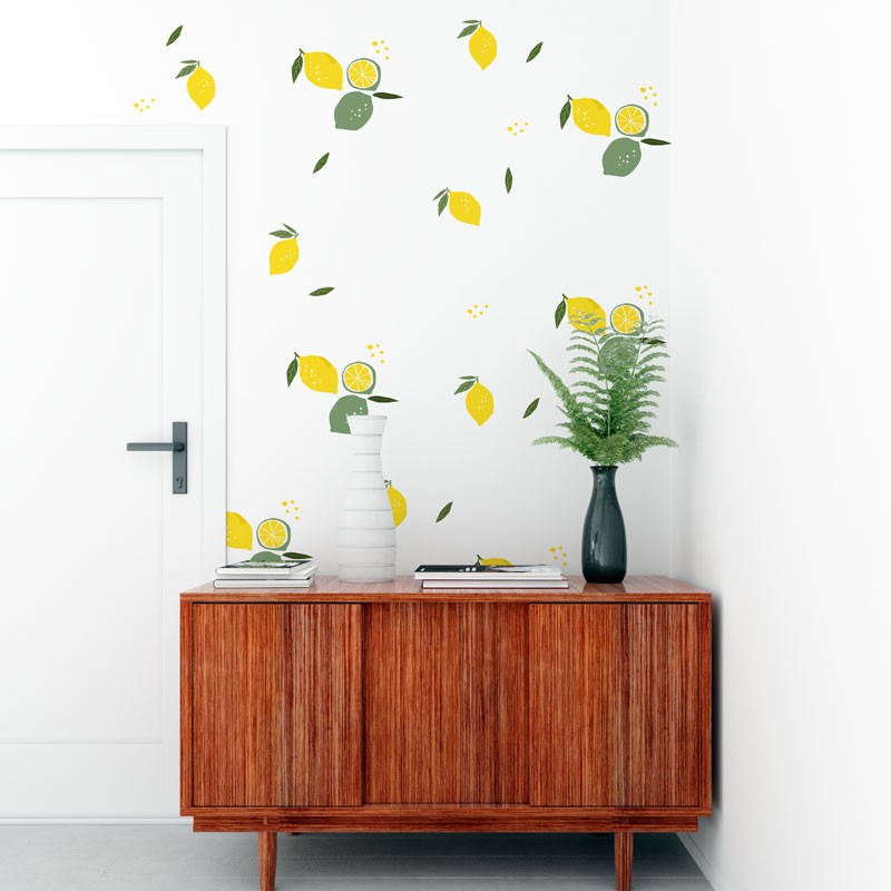 "Tutti Frutti - Lemon" Wall Decal