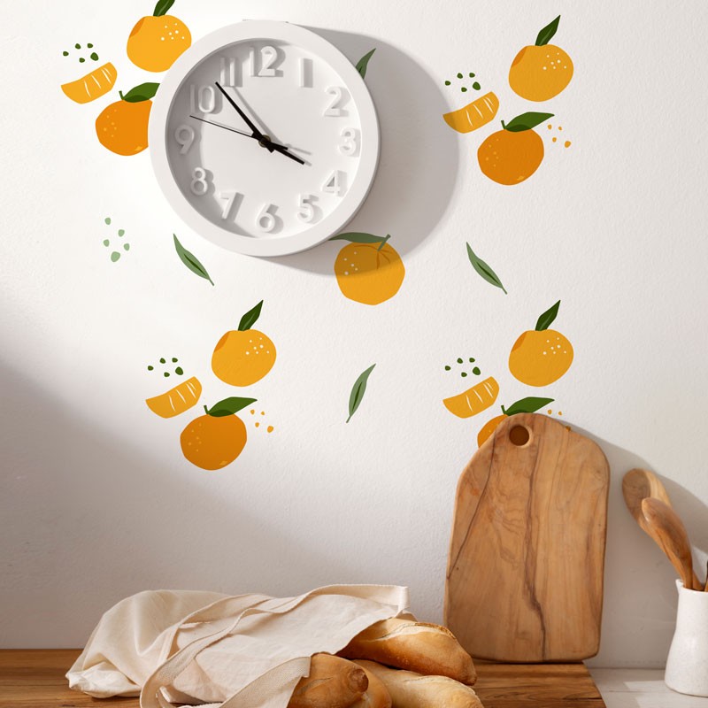 "Tutti Frutti - Clementine" Wall Decal