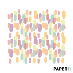 "Colorful Brush" Wall Decal 2