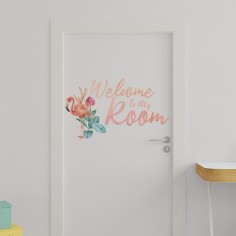"Welcome to my Room" Wall...