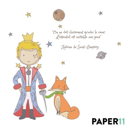 "Le Petit Prince - The Enjoyer" Wall Decal