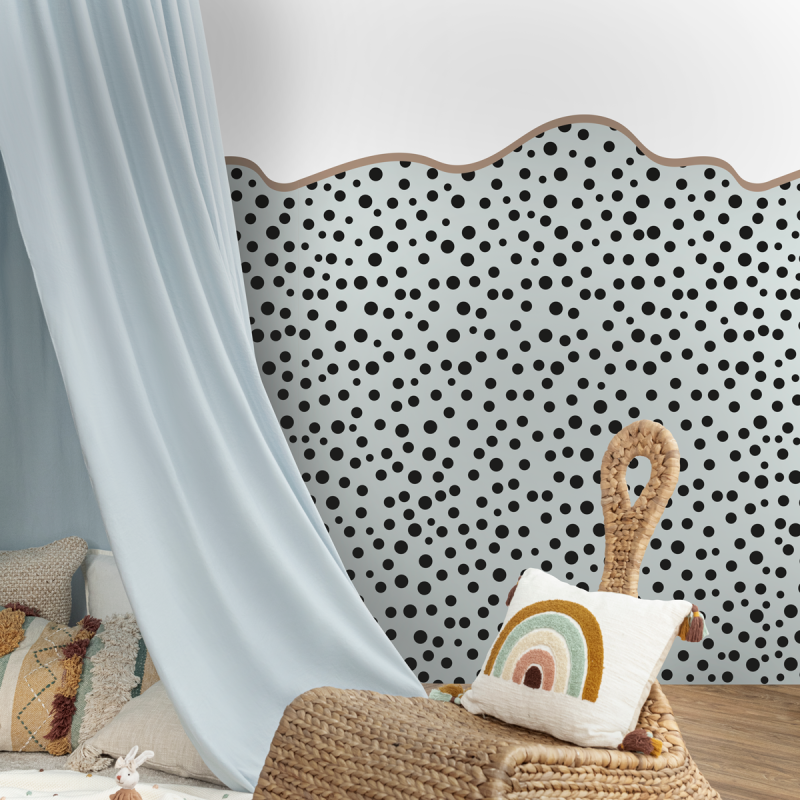 "Dotted Paneling" Wall Decal