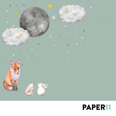 “Fox Tale” Wall Decal 2