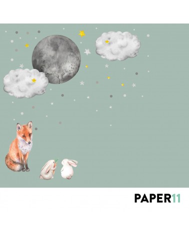 “Fox Tale” Wall Decal