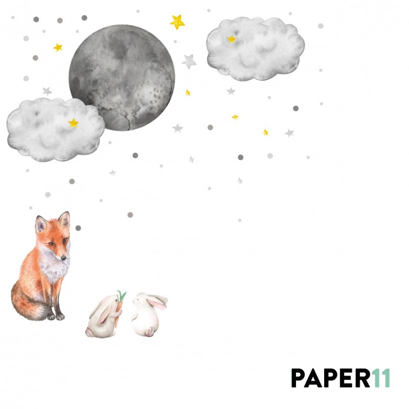 “Fox Tale” Wall Decal “Fox Tale” Wall Decal