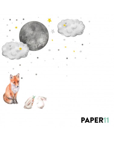 “Fox Tale” Wall Decal