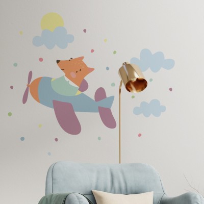 “Foxy Pilots” Wall Decal
