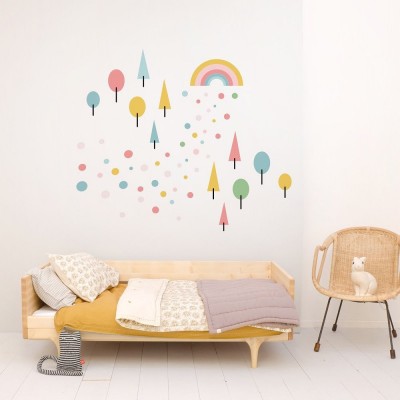 “Happy Hill” Wall Decal